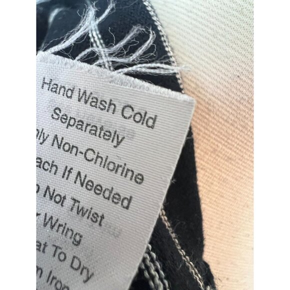 CAbi #276 The Flirt Ruffle Cardigan Sweater size Small 276 Knit Striped Cotton - Picture 8 of 10